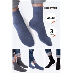 3 пары махровых носков Happyfox