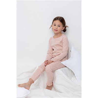 Пижама для девочки Crockid К 1601 зоопарк на дымчатой розе