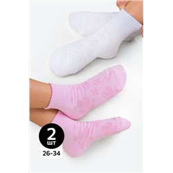 Носки для девочки с ажурным рисунком 2 пары Happyfox