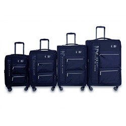 Комплект из 4 чемоданов Арт. 50159 Темно-синий